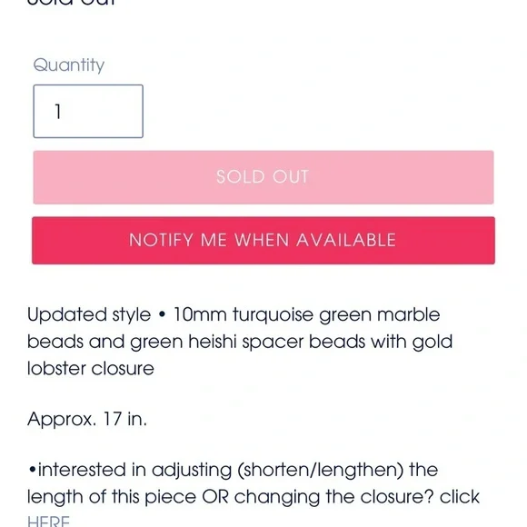 Turquoise Beaded Necklace - Picture 4 of 4